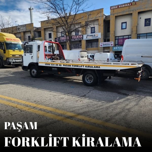 Ankara Saray forklift kiralama firması yük taşıma operasyonu